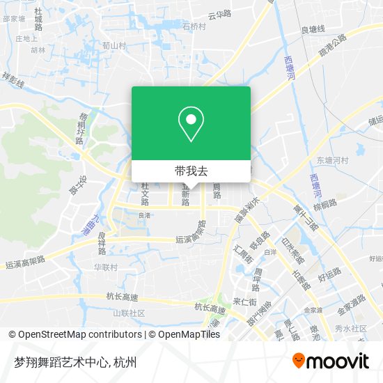 梦翔舞蹈艺术中心地图