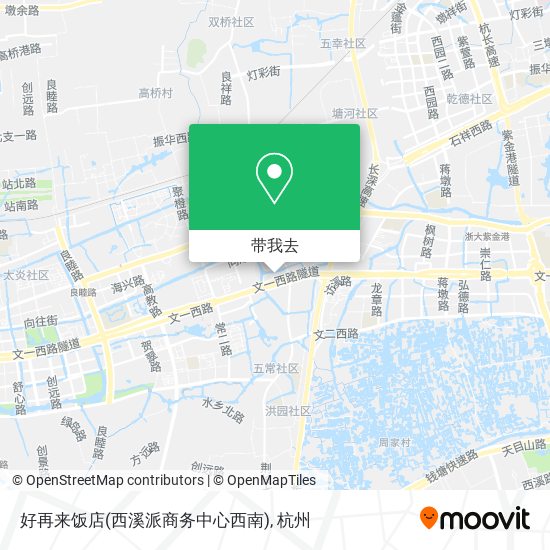 好再来饭店(西溪派商务中心西南)地图
