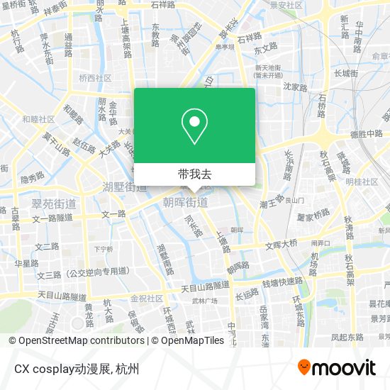 CX cosplay动漫展地图