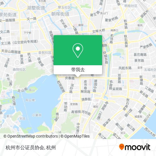 杭州市公证员协会地图