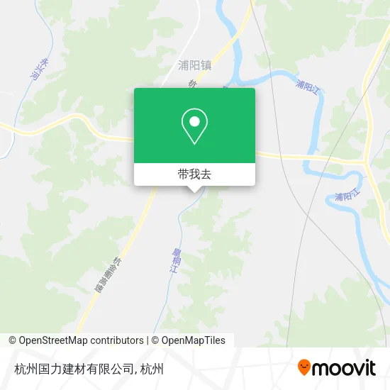杭州国力建材有限公司地图