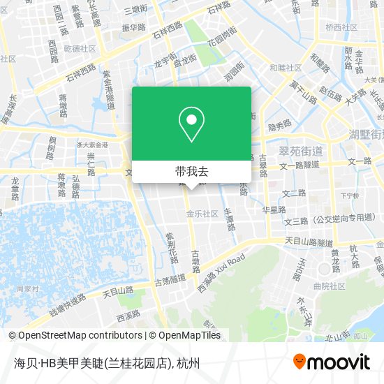 海贝·HB美甲美睫(兰桂花园店)地图
