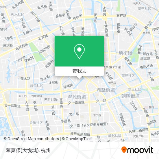 萃菓师(大悦城)地图