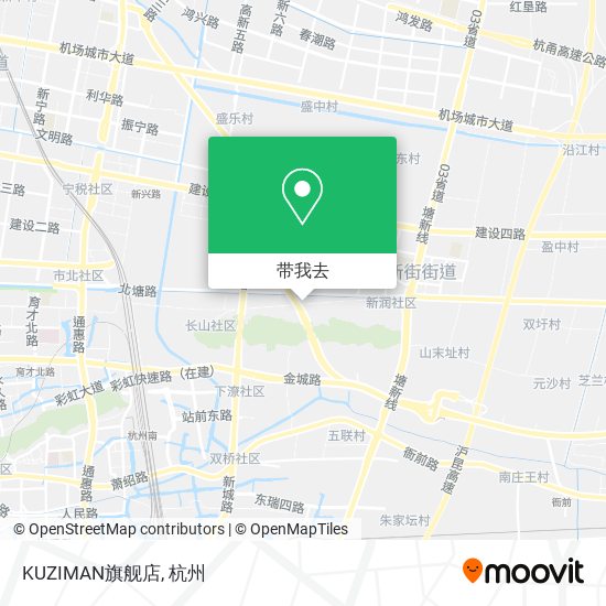 KUZIMAN旗舰店地图