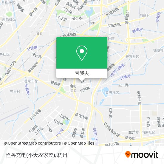 怪兽充电(小天农家菜)地图