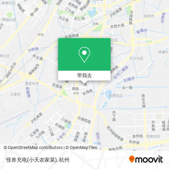 怪兽充电(小天农家菜)地图