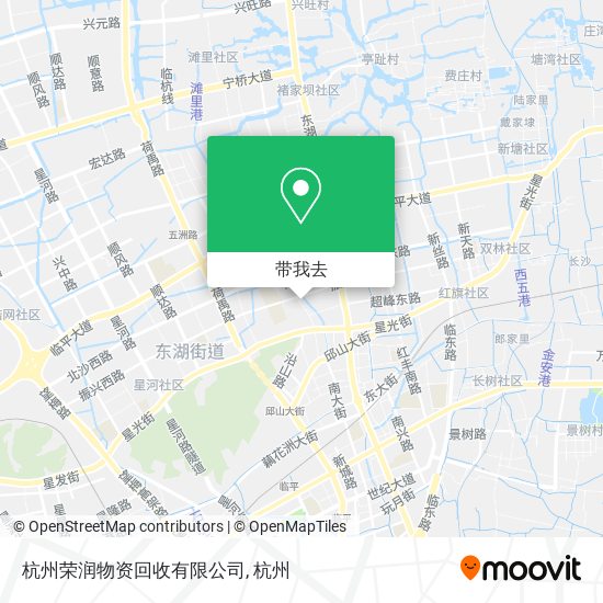 杭州荣润物资回收有限公司地图