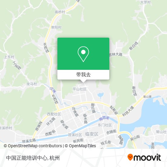 中国正能培训中心地图