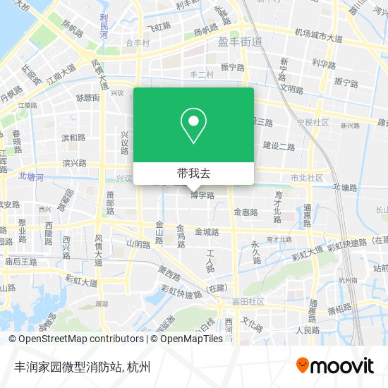 丰润家园微型消防站地图