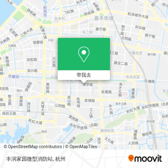丰润家园微型消防站地图