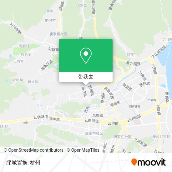 绿城置换地图