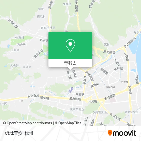 绿城置换地图