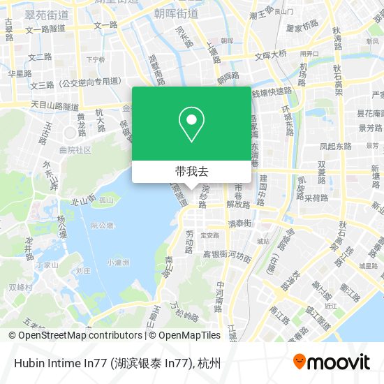 Hubin Intime In77 (湖滨银泰 In77)地图
