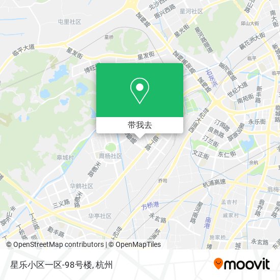 星乐小区一区-98号楼地图