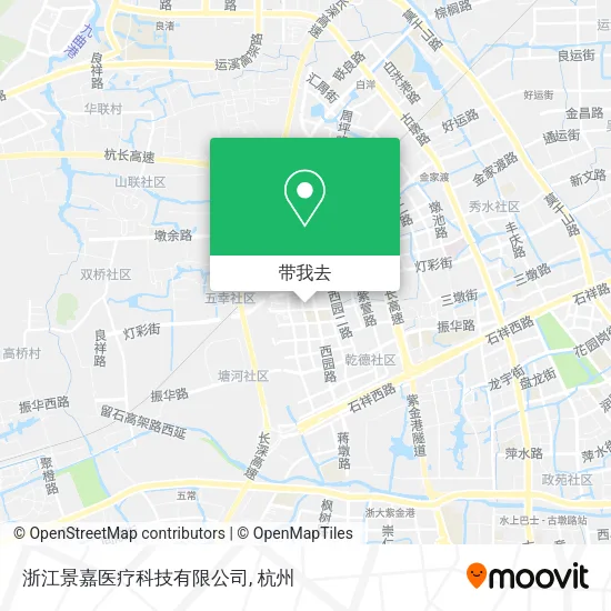 浙江景嘉医疗科技有限公司地图