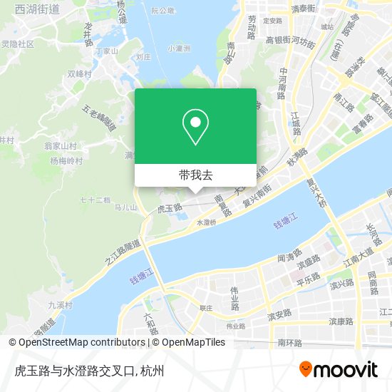 虎玉路与水澄路交叉口地图