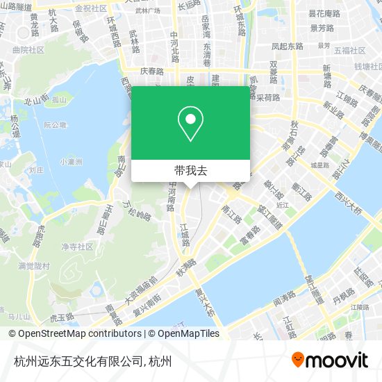杭州远东五交化有限公司地图