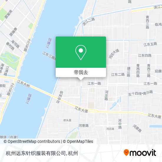 杭州远东针织服装有限公司地图
