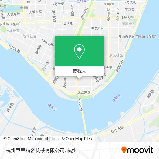 杭州巨星精密机械有限公司地图