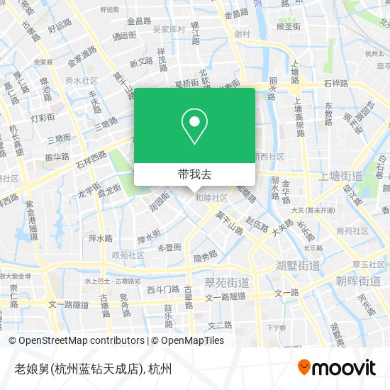老娘舅(杭州蓝钻天成店)地图
