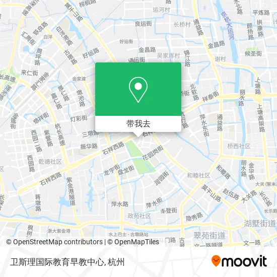 卫斯理国际教育早教中心地图
