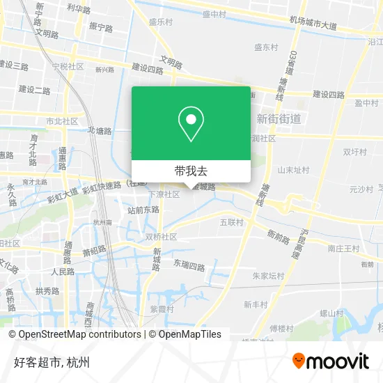 好客超市地图