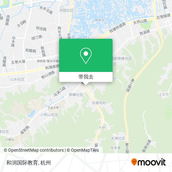 和润国际教育地图