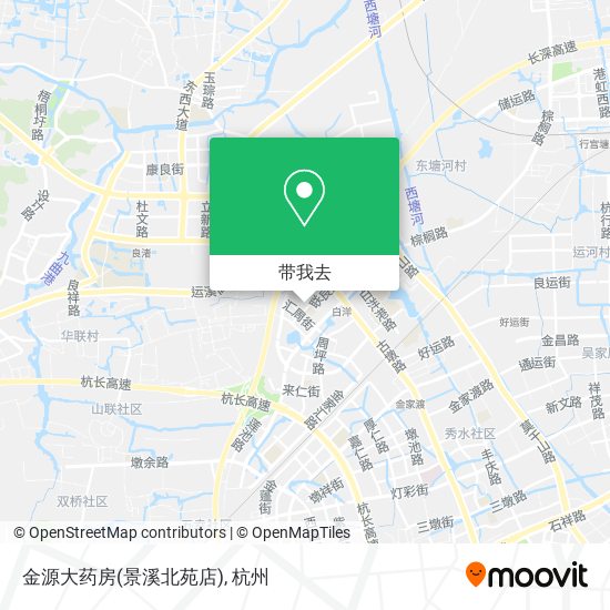 金源大药房(景溪北苑店)地图