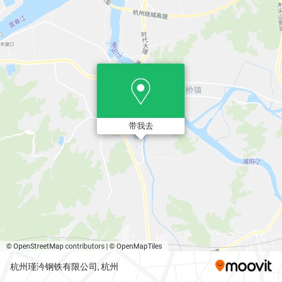 杭州瑾汵钢铁有限公司地图