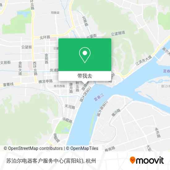 苏泊尔电器客户服务中心(富阳站)地图
