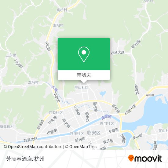 芳满春酒店地图