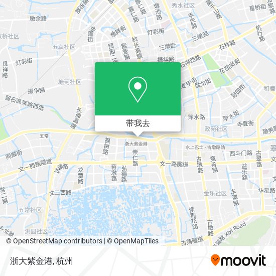 浙大紫金港地图