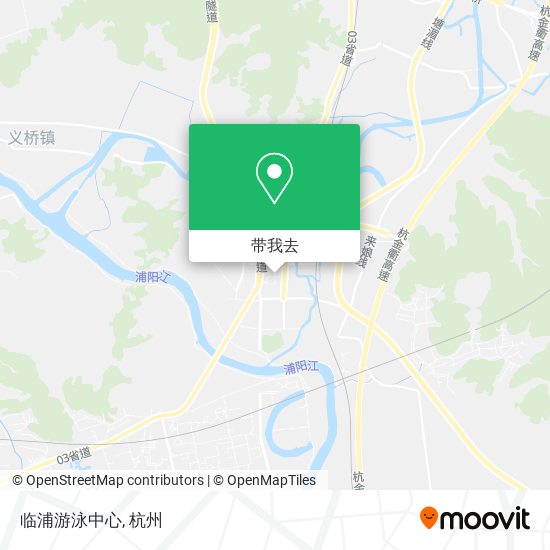 临浦游泳中心地图