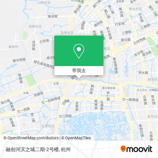 融创河滨之城二期-2号楼地图