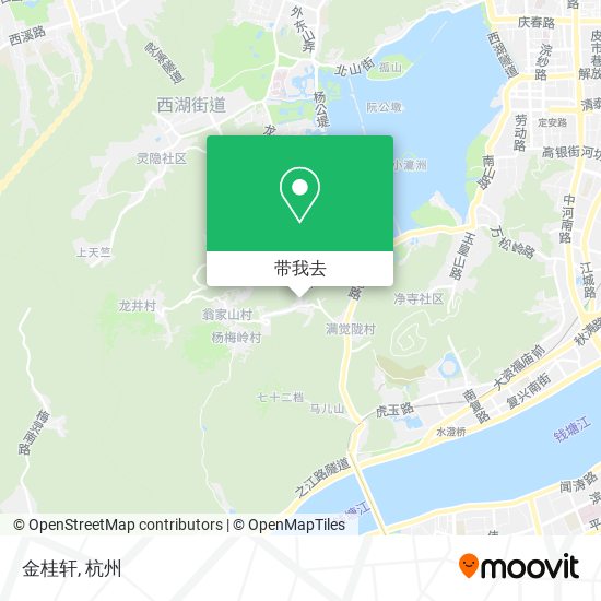 金桂轩地图