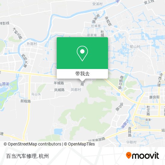 百当汽车修理地图