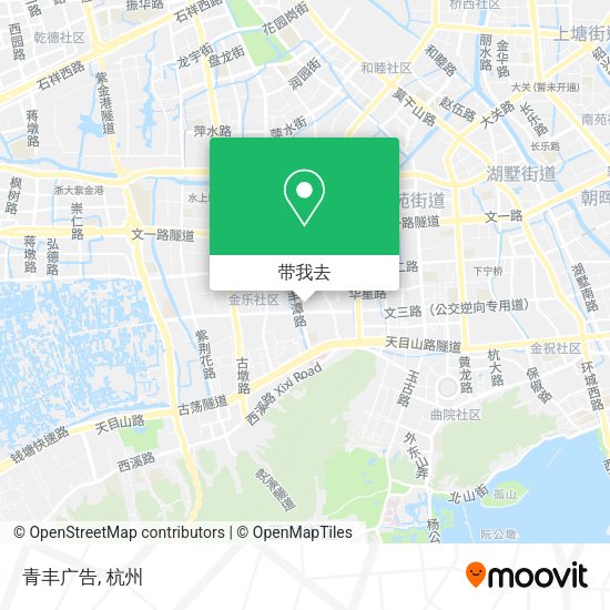 青丰广告地图