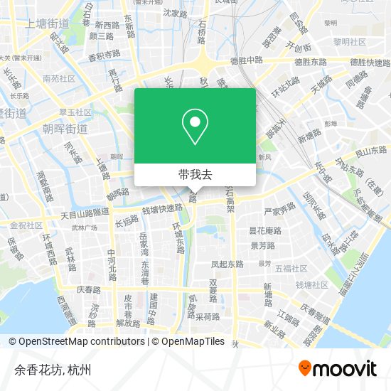 余香花坊地图