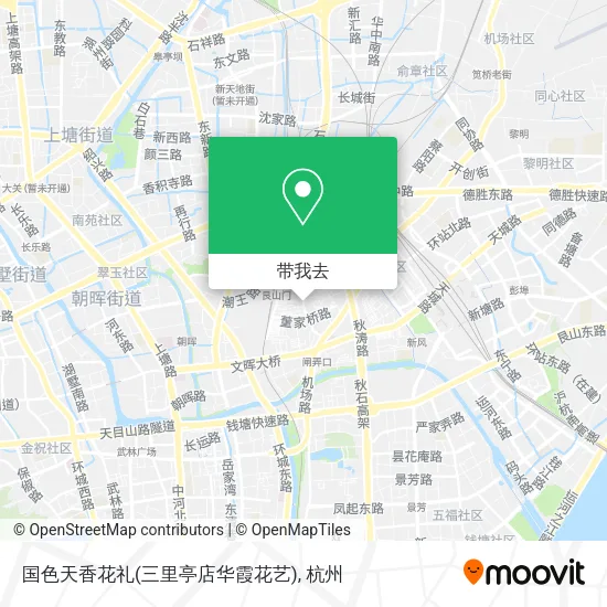 国色天香花礼(三里亭店华霞花艺)地图