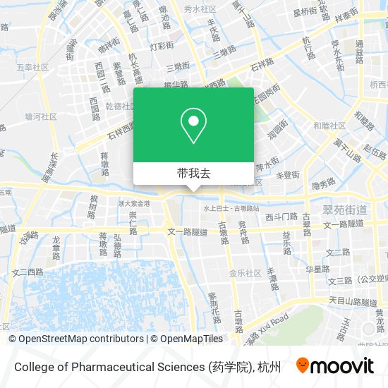 College of Pharmaceutical Sciences (药学院)地图