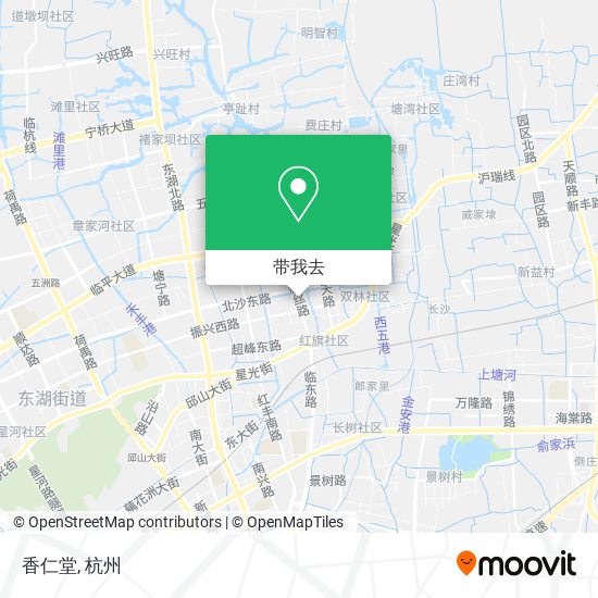 香仁堂地图