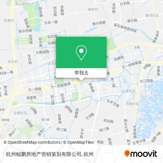 杭州鲲鹏房地产营销策划有限公司地图