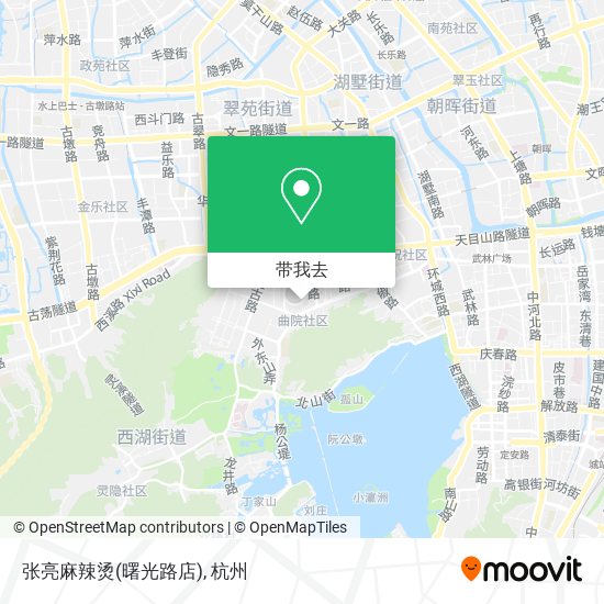 张亮麻辣烫(曙光路店)地图