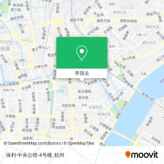 保利·中央公馆-4号楼地图