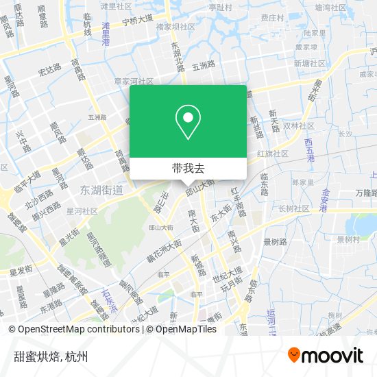 甜蜜烘焙地图