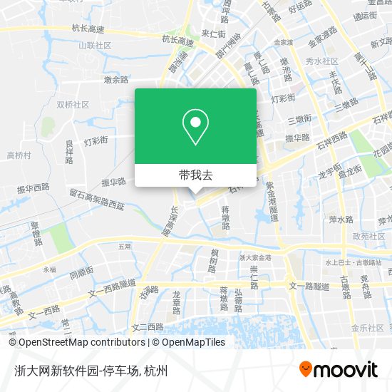 浙大网新软件园-停车场地图