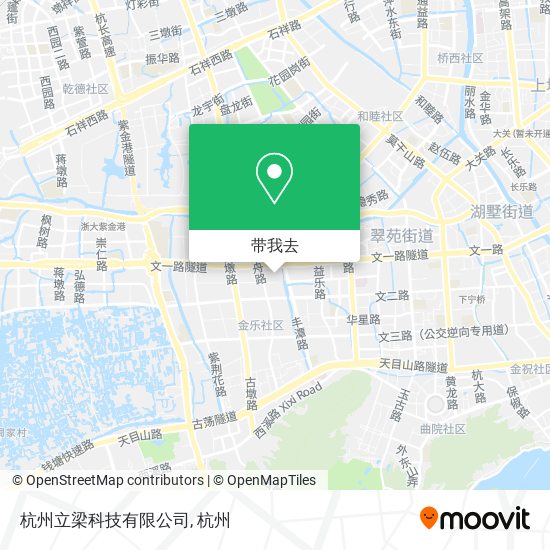 杭州立梁科技有限公司地图