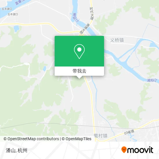 潘山地图