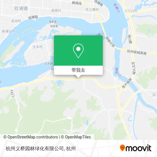杭州义桥园林绿化有限公司地图