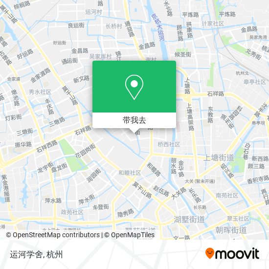 运河学舍地图